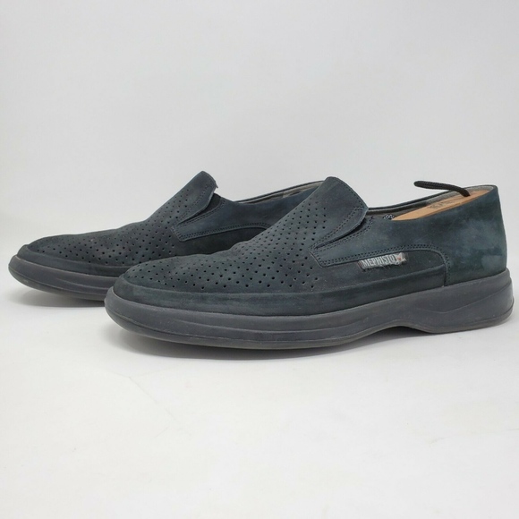 Mephisto Mens Air Jet Leather Loafers Slip On - Picture 2 of 8